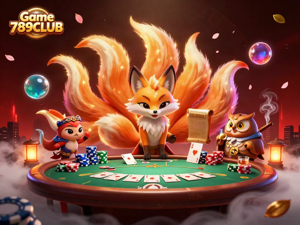 Engage with immersive gameplay at Game 789CLUB, featuring vibrant characters and dynamic casino elements.