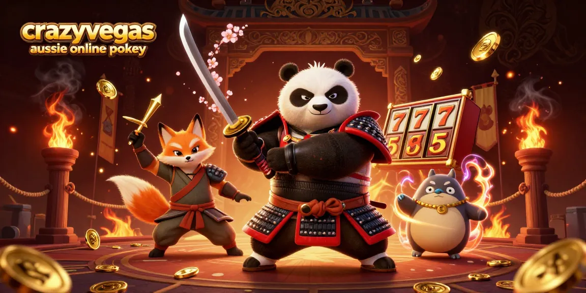 Experience excitement with crazyvegas aussie online pokies featuring vibrant characters and game elements.